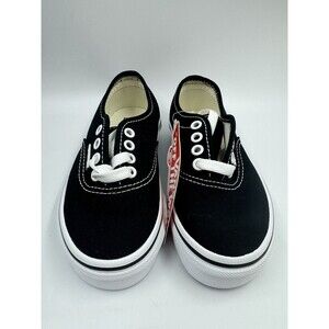 Children Unisex Sneakers Shoes Vans Kids Authentic Size 11 Black/White New